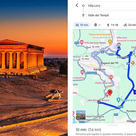 Villa Lory Agrigento Exteriör bild