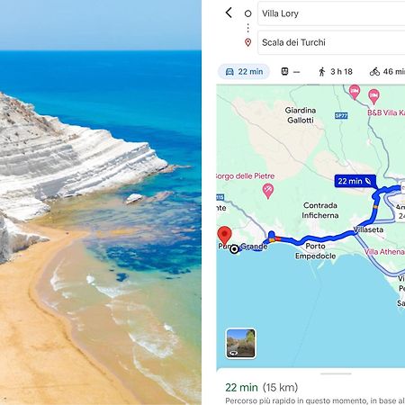 Villa Lory Agrigento Exteriör bild